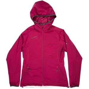 Mammut Lemah Rain Jacket Women's Medium Hooded Lightweight Pockets